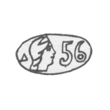 Проба "56" Женщина в кокошнике