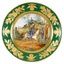 ФАРФОРОВАЯ ТАРЕЛКА С РУЧНОЙ РОСПИСЬЮ “1818 Рядовой Уланского полка”