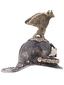 RUSSIAN 84 SILVER RUBY EAGLE HELMET STIRRUP CUP