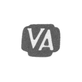 Клеймо мастера Андриан Валентин - Таллин - инициалы "VA" - 1714-1753 гг.