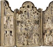 Triptych with the Falling Asleep of the Mother of God