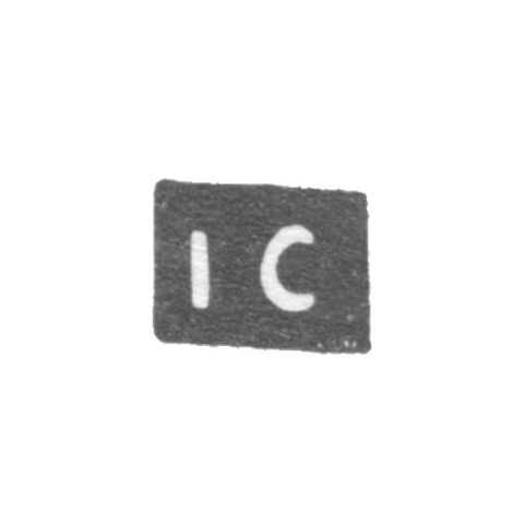 Клеймо мастера Степанов Иван - Орел - инициалы "IC" - 1772-1778 гг.
