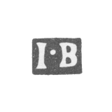 Клеймо мастера Виталиев Яков - Москва - инициалы "I-B" - 1802-1855 гг.