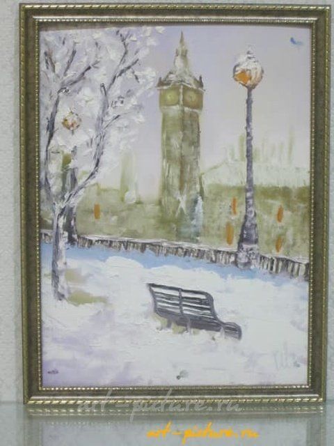 Лондон холст, масло