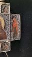 Русская серебряная золотая подвеска Николая II в стандарте 84 золотника (875 пробы)...