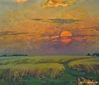 Статуэтка "Хлебное поле" масло, хо…