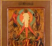 Икона Преображения Христа на горе Фавор