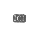 Клеймо мастера Ионгханс Иоганн Готлиб - Ленинград - инициалы "ICI"