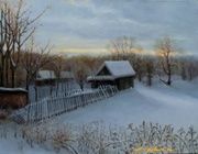 Заброшенные дачи х/м 