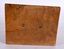 A FINE 18CT GOLD MOUNTED BURR WALNUT FOLDING CIGARETTE BOX. ...