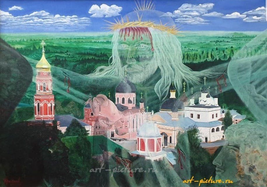 Рождение души масло, холст
