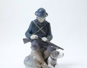 Охотник с собакой. Дания, г. Копенгаген, Royal Copenhagen