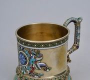 Русский серебряный ковш. Павел Овчинников, 1900-е годы.