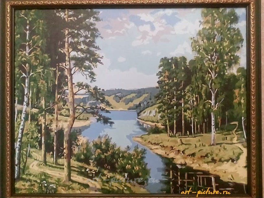 Картина Пейзаж холст, акрил
