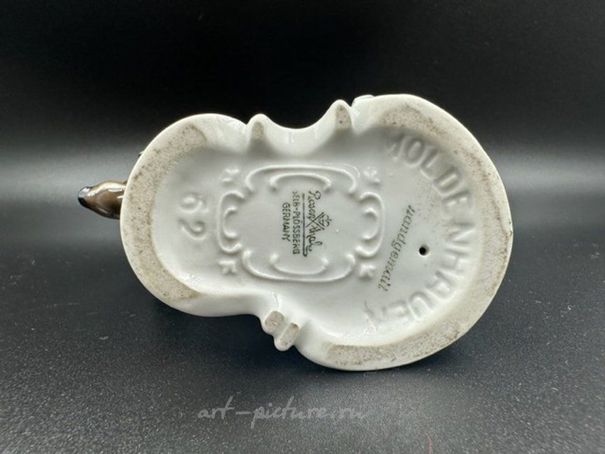 Фарфоровая статуэтка  такса. Германия. Розенталь Rosenthal
