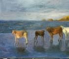 Статуэтка Гоанские коровы Масло, х…