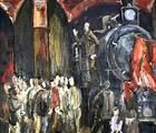 Статуэтка Митинг в депо. Картон, м…