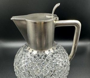 Графин. Хрусталь, серебро BOLIN