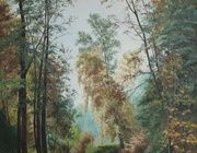Павловский лес масло, холст 