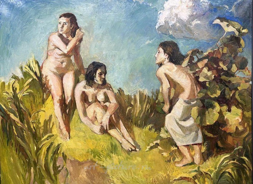 После купания