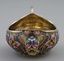 A RUSSIAN SILVER AND CLOISONNE ENAMEL BELT, CIRCA 1900S.