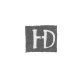 Клеймо мастера Диль Хан (Dyla Hanus) - Вильно - инициалы "HD" - 1595-1630 гг.