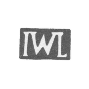 Клеймо мастера Лундберг Иоганн Вильгельм - Таллин - инициалы "IWL" - 1788-1806 гг.