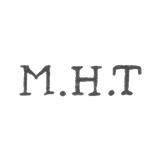 Клеймо мастера Тирионг Михаэль Генрих - Ленинград - инициалы "M.H.T"