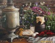 Утро в июле. масло, холст 