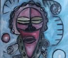 Статуэтка Mask 5 Mixed Media 