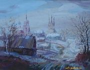 Солнечный день. Акварель. 24 х 30 см
