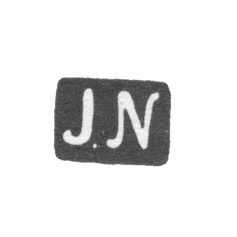 Клеймо неизвестного мастера Ленинграда - инициалы "J.N" - 1898-1908 гг.