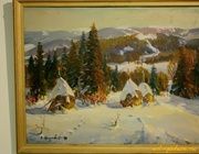 Верховина холст,, масло 