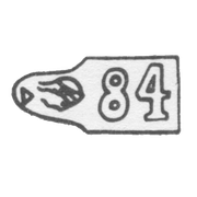 Проба "84" Женщина в кокошнике