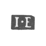 Клеймо мастера Ефимов И. - Москва - инициалы "I-E" - 1790-1814 гг.
