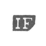 Клеймо мастера Фробергер Иоганн Аугуст Карл - Ленинград - инициалы "IF"