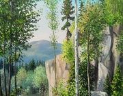 Скалы у реки Масло 