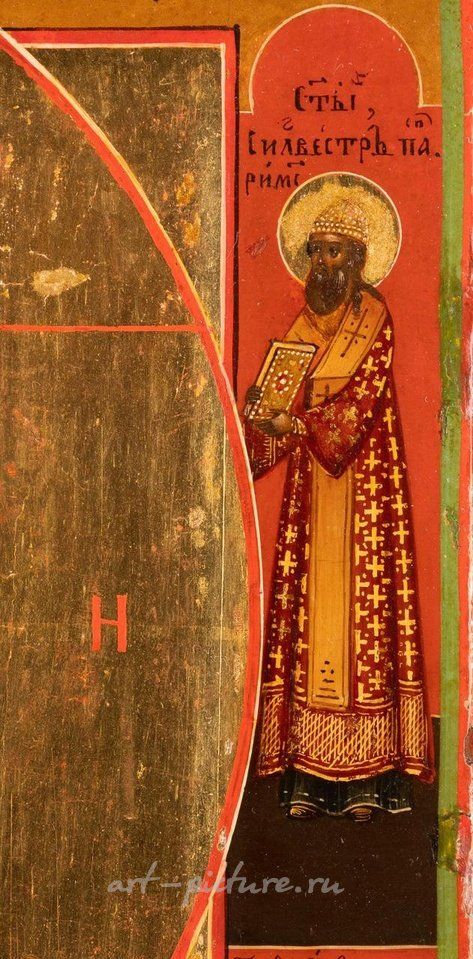 Русское серебро , ОЧЕНЬ КРАСИВАЯ ИКОНА, ИЗОБРАЖАЮЩАЯ СПАСИТЕЛЯ С ГРОЗНЫМ ОКОМ, С СЕРЕБРЯНЫМ ОКЛАДОМ,
