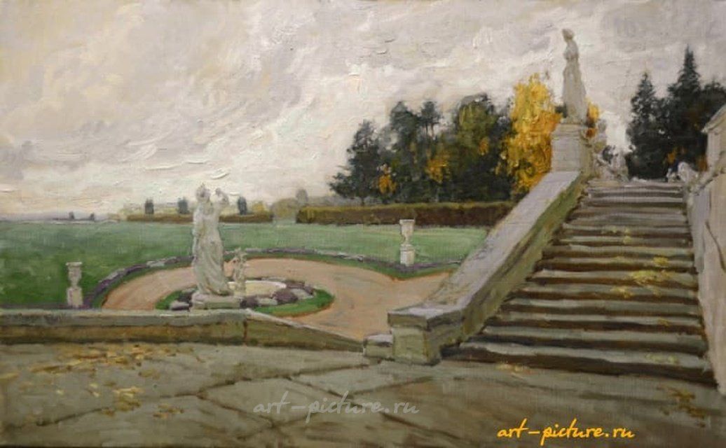 Архангельское. Москва. Холст, масло.