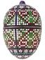RUSSIAN GILT SILVER ENAMEL EASTER EGG