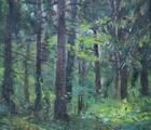 Статуэтка Лес. Холст, масло. 50 х …