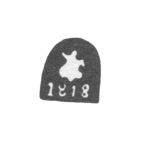 Городское клеймо Москвы 1818 г. "Георгий Победоносец"