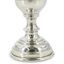 Antique Latvian 875 Silver Niello Cup Holder With Glass Cup