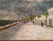 "Ялта. Зима" Масло, холст 