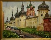 Ростов Великий холст,, масло 