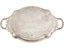 IMPERIAL RUSSIAN SILVER SERVING TRAY WITH ENGRAVING