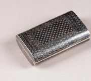 СЕРЕБРЯНАЯ КОРОБКА ДЛЯ ТАБАКА С НИЛЛО