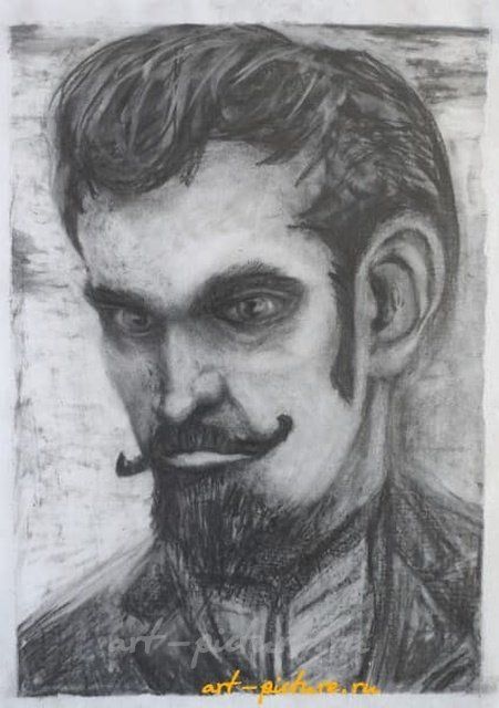 Гусар ✏️ карандаш бумага