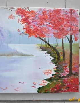 купить Красные деревья Масло 