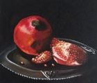 купить "Гранат" холст на подрамнике, масло, кисть, мастехин